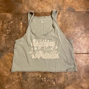 American Eagle Cropped Crop Top